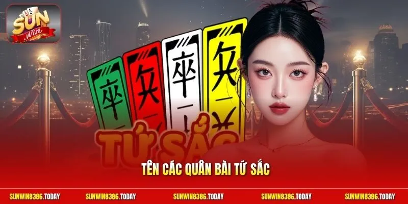 Tên các quân bài tứ sắc
