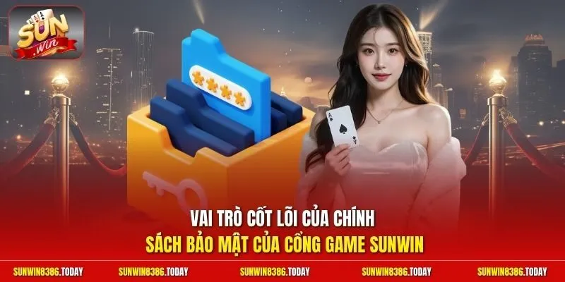 chính sách bảo mật 1 Sunwin Vai trò cốt lõi của chính sách bảo mật của cổng game Sunwin